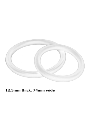 Portia Flexible PVC Pessary Rings 74mm