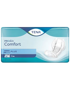 TENA® Comfort Plus Blue Large Shaped Pad Absorbency 6 - Ctn/4