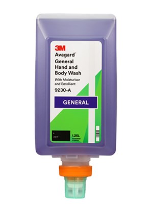 3M™ Avagard™ General Hand And Body Wash, 1.25L - Ctn/6