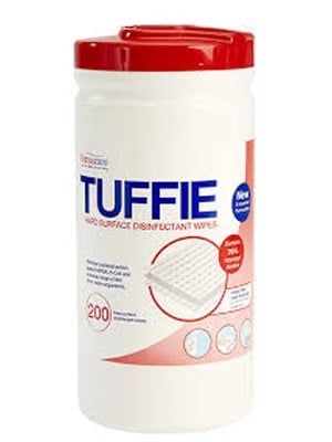 Tuffie Disinfectant Wipes 6 x 200's
