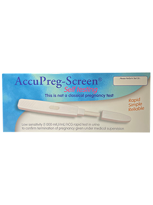 AccuPreg-Screen Low Sensitivty Pregnancy Test