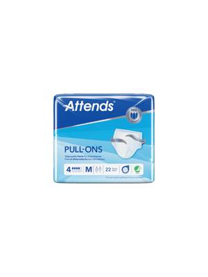Attends® Pull-Ons, Absorbency Level 4 Medium (80-110cm)- Pkt/22