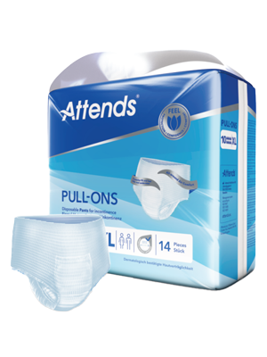 AttendsĀ® Pull-Ons 10 Extra Large 130-170cm - Pkt/14