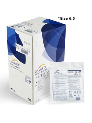 GAMMEX Non-Latex Polyisoprene Surgical Gloves Size 6.5