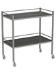 Instrument Trolley 3-Side Rail Stainless Steel - 750x490x900mm