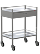 Instrument Trolley 1-Drawer Stainless Steel 750x490x900mm