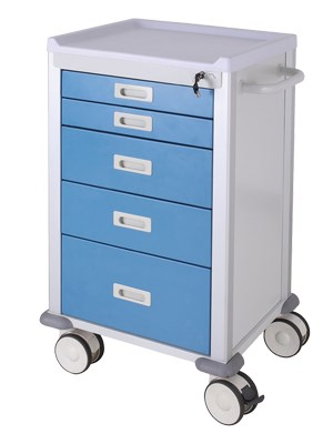 Multi Drawer Medical Trolley