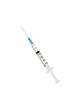 BD 3ml Thin Needle Syringe Luer-Lok Tip 23G x 25mm