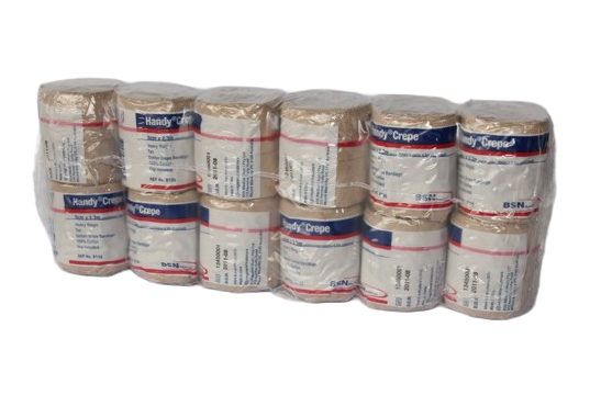 Crepe Bandage Heavy BSN Medical Cotton 5cm x 2.3m
