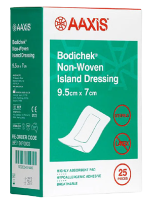 Bodichek Non Woven Island Dressing Adhesive Sterile