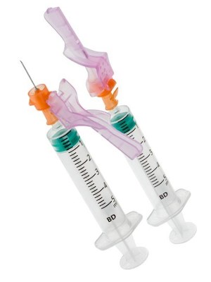 BD Eclipse™ 25G x 16mm thin wall needle with SmartSlip™ Technology (for Luer Slip syringes)