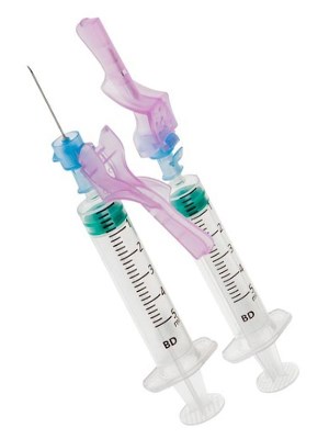 BD Eclipse™ 23G x 25mm Thin Wall Needle with SmartSlip™ Technology (for Luer Slip syringes) - Box/100