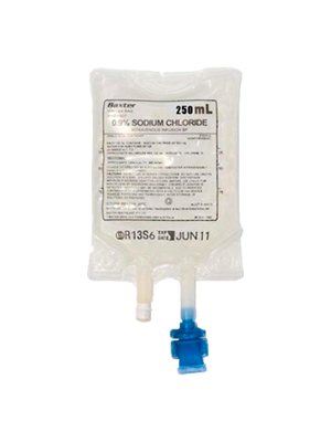 Sodium Chloride 0.9% Intravenous Infusion 250mL - Ctn/24