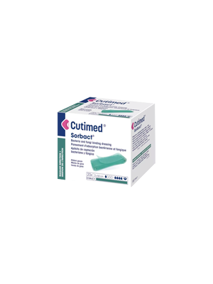 Cutimed Sorbact Ribbon Gauze Strip 2cm x 50cm