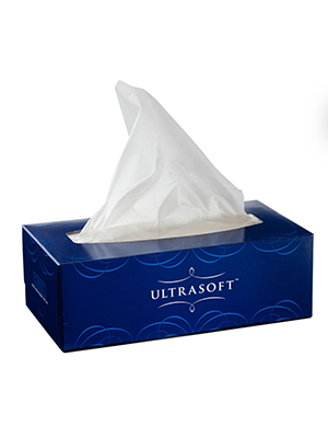 Ultrasoft Facial Tissue 200 Sheets 2ply Ultrabsorbent