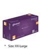 Cyton Purple Nitrile Exam Long Cuff Gloves XXL