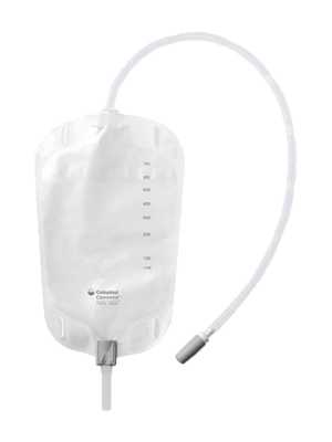 ConveenĀ® Security+ Leg Bag Non-Sterile 750mL 50cm Tube