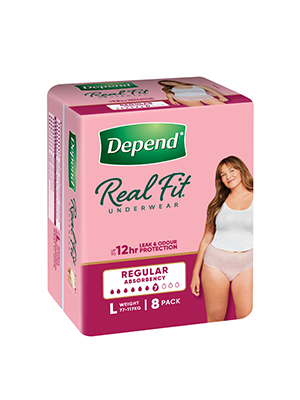 Depend Real Fit Underwear Large