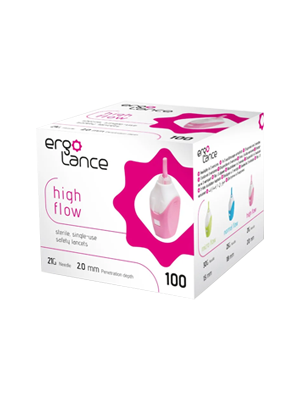 DropSafe ergoLance Lancet High Flow 21g 2mm