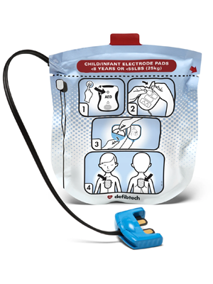 Paediatric Defibrillation (Electrode) Pads Package - Pkt/2