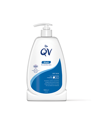 QV Wash Bottle 500ml - Soap-Free Cleanser