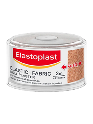Elastic Fabric Roll Plaster Elastoplast 2.5cm x 3m