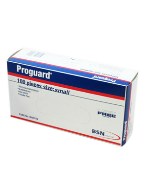 ProguardĀ® Examination Gloves Vinyl Multi-Purpose, Small - Box/100