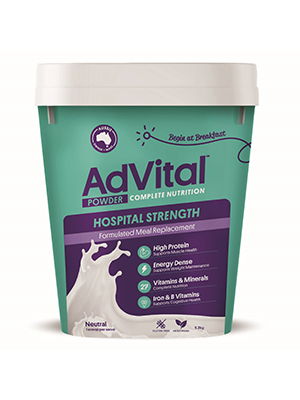 AdVital Plus Hospital Strength Neutral Powder High Protein 5.2kg Pail