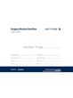 MEDITRAX Surgery Module Sterilizer Log Book
