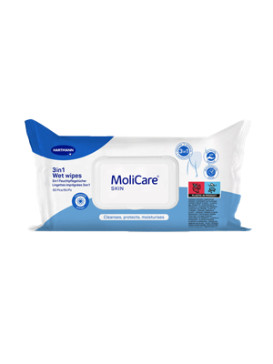 MoliCare Skin 3in1 Wet wipes 12x50s 600s