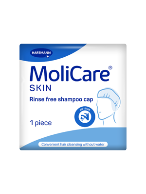 MoliCare® Skin Rinse-Free Shampoo Cap pH Balanced Hair Care