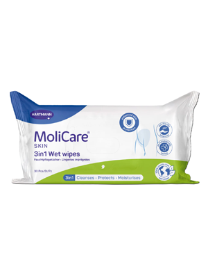 Skin Wet Wipes 3in1 MoliCare Alcohol-Free Bulk