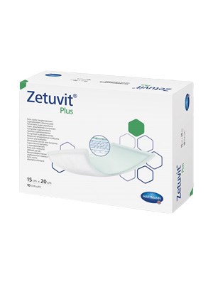 Zetuvit® Plus Super-Absorbent Dressing, 15 x 20cm – Box/10