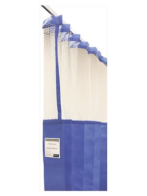 CURTAINS DISP BLUE MESH 7.5M X 2.3M - Ctn/5