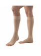 Relief Knee High Open Toe Stockings Beige Jobst Medium 20-30mmHg
