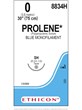 PROLENE* Poly Sutures Blue 75cm 0 SH 26mm - Box/36