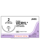 Coated VICRYL* Sutures Violet 70cm 2 TP-1 65mm - Box/12
