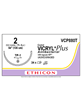 COATED VICRYL® Plus Antibacterial Suture Absorbable Undyed 2 135cm - Box/24