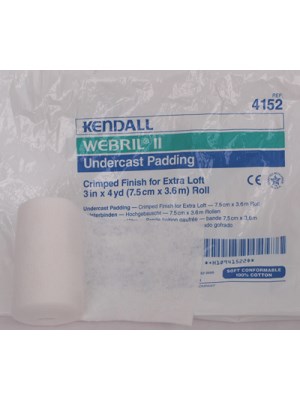 WEBRIL II PADDING 7.5cm - Pkt/12