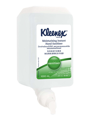 Alcohol Gel Hand Sanitiser Moisturising 1L Cassette Clear