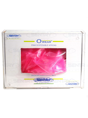 Clear Apron Dispenser Wall Mountable, Non Sterile - Each