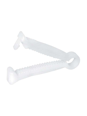 Umbilical Cord Clamp Large Sterile White 55mmx9.8mm, Singles