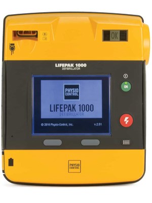 LIFEPAK 1000 ECG Display Automated External Defibrillator (AED)