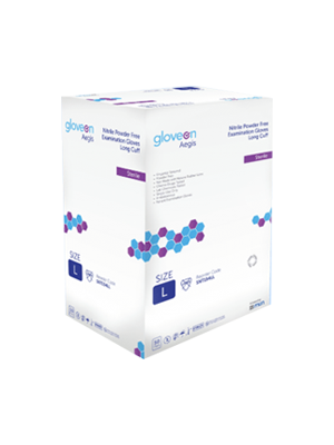 GloveOn Aegis Sterile Exam Gloves Long Cuff Large