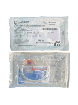 Feeding and Aspiration Tube Short-Term Enfit Sterile 16FG 100cm