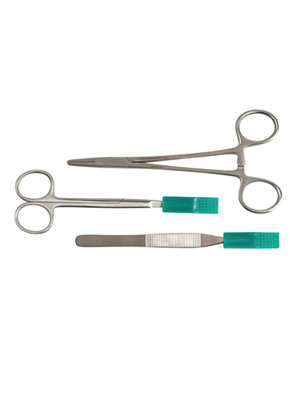 Suture Pack 5 with Sharp/Blunt Scissors Multigate Sterile 