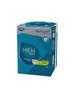 MoliCare® Premium Men 5 Drops Incontinence Pants, Large – Ctn/3