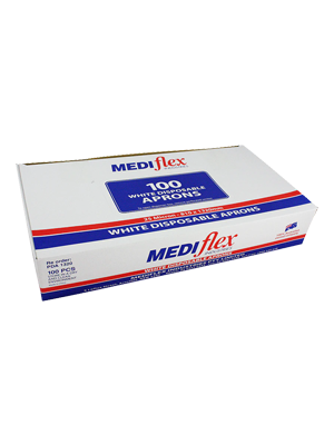 Mediflex Apron White 