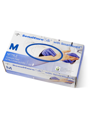 SENSICARE SILK NITRILE GLOVES MED - Box/250