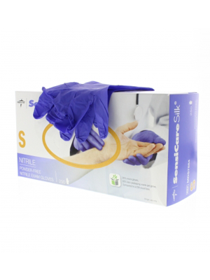 Sensicare Silk Nitrile Gloves Small - Box/250
